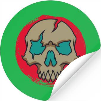 Discover Animal crossing skull Stickers