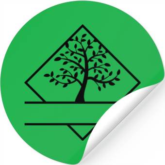 Discover Family Reunion, Tree, Monogram Stickers