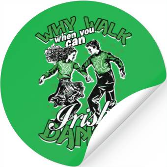 Discover Irish Dance Feis Stickers