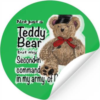 Discover Teddy Bear Stickers