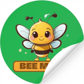Discover Bee mine Stickers