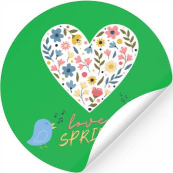 Discover Love spring Stickers