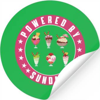 Discover Powered By Sundaes Stickers