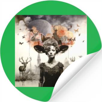 Discover Lets go Bambi Stickers