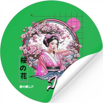 Discover Sakura Serenity Stickers