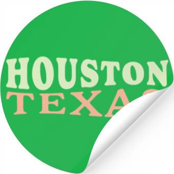 Discover Houston (TX) USA Stickers
