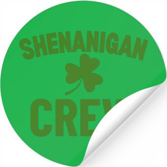 Discover Shenanigan Crew Stickers