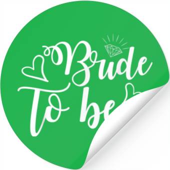 Discover Bride To Be Funny Wedding Party Stickers