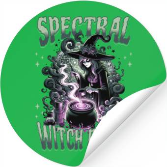 Discover Spectral Witch Brew Stickers