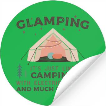 Discover CAMPING Stickers