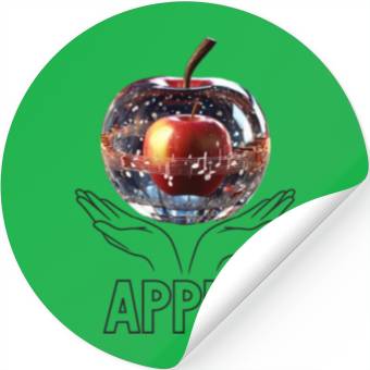 Discover Crystal Apple Stickers