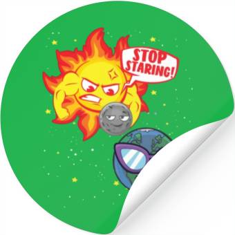 Discover Total Solar Eclipse Stop Staring 4.08.24 Eclipsest Stickers