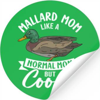 Discover Mallard Duck Stickers