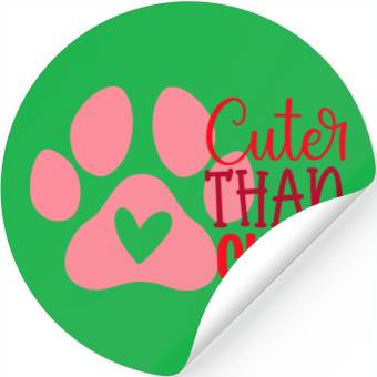 Discover Cuter than cupid Stickers