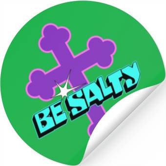 Discover Be Salty Stickers