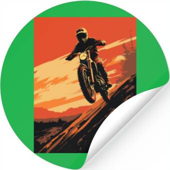 Discover Sunset Motocross - Race Day Stickers