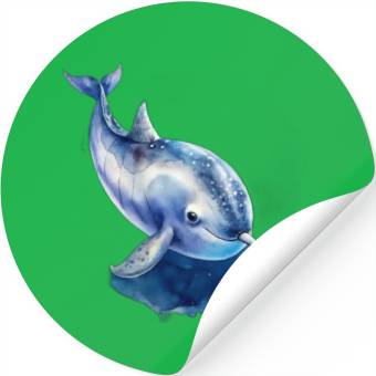 Discover Narwhal Whale Stickers