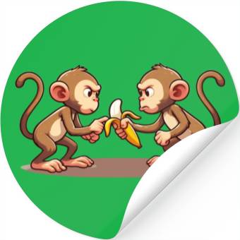 Discover Monkey Business: Bananarchy Stickers