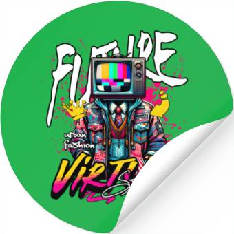 Discover Future Virtual Streetwear Stickers