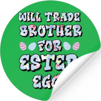 Discover Easter Egg Negotiations: Sibling Swapsies Edition Stickers