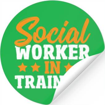 Discover Public Servant Social Worker LCSW Stickers