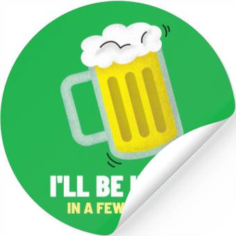 Discover St. Patrick's Day - Beer Stickers