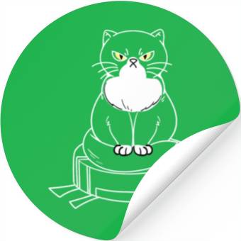 Discover Robot Vacuum Cleaner Cat Robot Stickers