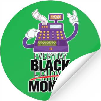Discover Everyday Black Friday Month Stickers