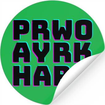 Discover pray hard work hard Stickers