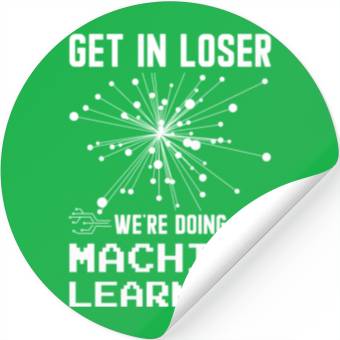 Discover Machine Learning and AI Mastery Design Stickers