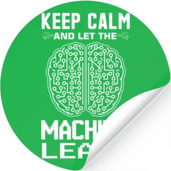 Discover Machine Learning and AI Mastery Design Stickers
