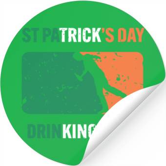 Discover Irish Drinking Team Stickers