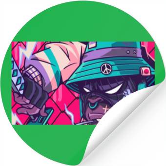 Discover Digital Monkey Stickers