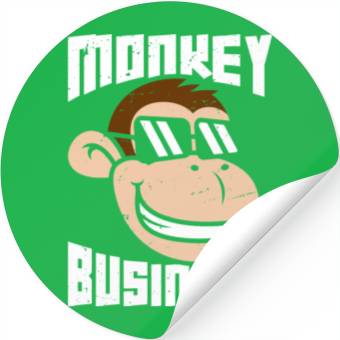 Discover Monkey Business Stickers