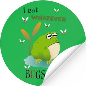 Discover Cranky Toad Stickers