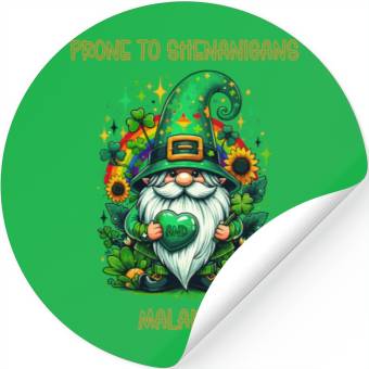 Discover Prone To Shenanigans And Malarkey Stickers