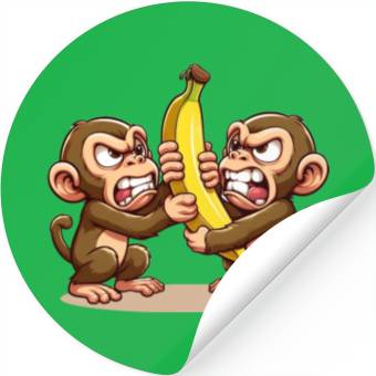 Discover Monkey Banana Brawl Stickers