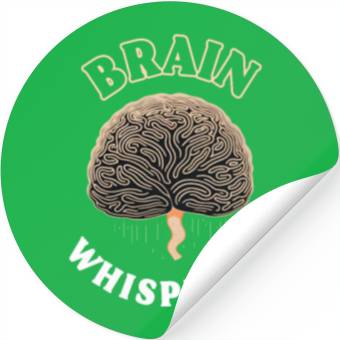 Discover Psychologist Brain Whisperer Stickers