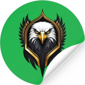 Discover Hacker Eagle Stickers