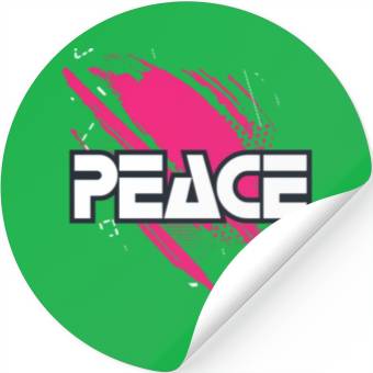 Discover "Serenity Reigns: Peaceful Harmony" Stickers