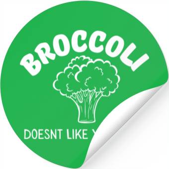 Discover Broccoli Stickers