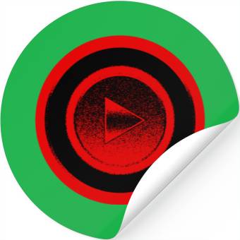 Discover Button Play Music Stickers