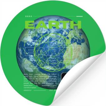 Discover Earth Stickers