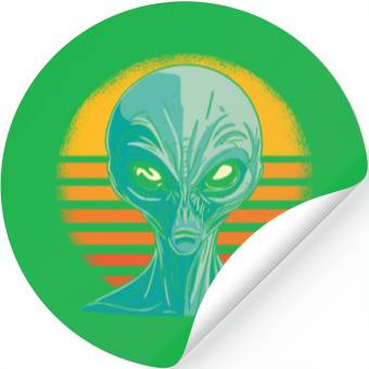 Discover Alien Extraterrestrial Stickers
