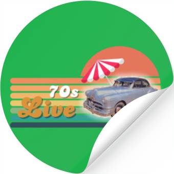 Discover Retro old school style Stickers