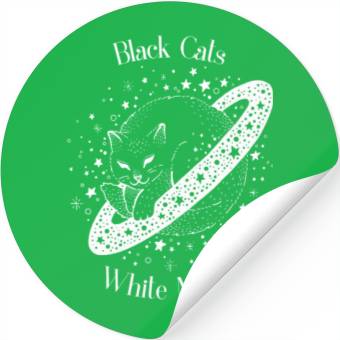 Discover Black Cat, White Magic Stickers