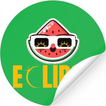 Discover Eclipse Slice: Melon with Attitude! Stickers