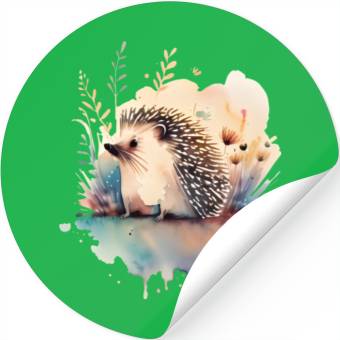 Discover Cute Hedgehog Stickers