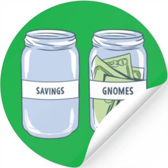 Discover Garden Gnome Saving Gnomes Stickers