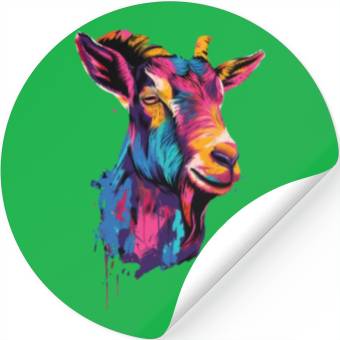 Discover Goat Farmer Gift Stickers